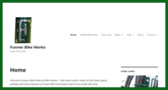 Desktop Screenshot of funnerbikeworks.com